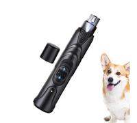 Taladro de uñas para Perros, recortador de Patas súper silencioso con luz LED, 2 velocidades, Suministros para Mascotas, cortaúñas Recargables para Cachorros