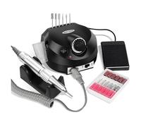 Taladro de uñas profesional 35000 RPM for manicura, lijadora eléctrica Fácil de usar(Nero)