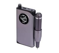 Taladro de uñas profesional eléctrico de 40000 rpm, máquina de limar inalámbrica E con brocas para salón de manicura, taladro eléctrico de uñas en el hogar