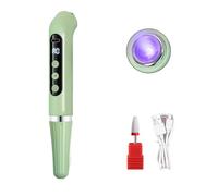 Taladro eléctrico 2 en 1 15000 con lámpara para clavos, lima eléctrica