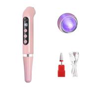 Taladro eléctrico 2 en 1 15000 con lámpara para clavos, lima eléctrica