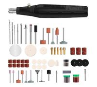 Taladro Eléctrico, Amoladora, Grabador, Minitaladro, Herramienta Rotativa, Pluma De Grabado For Carpintería, Pulido, Eléctrica For Joyería Fácil de usar(135PCS)