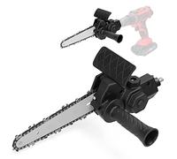 Taladro eléctrico de 6 pulgadas modificado a accesorio de herramienta de motosierra eléctrica Accesorio de motosierras eléctricas Juego de herramientas de modificación práctica Herramienta de corte