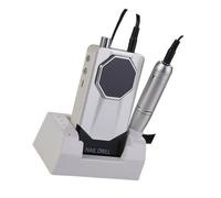 Taladro eléctrico de clavos de 45000 rpm, lima portátil inalámbrica con múltiples ajustes de velocidad para amoladora eléctrica acrílica