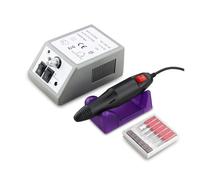 Taladro eléctrico for uñas de 35000/20000 RPM, juegos cortadores for puntas for manicura , lima eléctrica for y pedicura(2000 Black 2000 RPM)