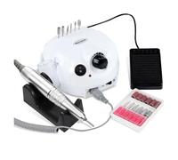 Taladro eléctrico for uñas de 35000RPM, máquina profesional manicura, lijadora con brocas for , Kit portátil limas for salón(Light green)