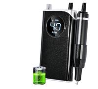 Taladro eléctrico for uñas de 40000 rpm, máquina profesional for , juego pulidor , herramienta portátil for salón manicura for el hogar(DMJ-UV-401-BLACK)
