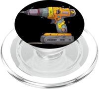 Taladro eléctrico Genial para los Amantes de Las manitas y el Draft PopSockets PopGrip para MagSafe