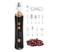 Taladro Eléctrico para Uñas,Eléctrica Inalámbrica Portátil Y Fácil | Kit De Taladro Para ,Para Manicura y Chicas Adultas Mujeres Femenino Hogar Interior Exterior Viaje
