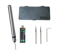 Taladro eléctrico pequeño, recargable, multifuncional, inalámbrico, juego de taladro para perforar madera, joyería, herramienta giratoria inalámbrica