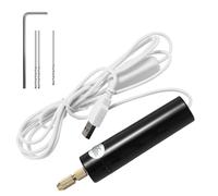 Taladro eléctrico pequeño USB grabador grabador pluma máquina de perforación eléctrica para herramienta giratoria para hacer joyas de resina epoxi herramienta de taladro de mano