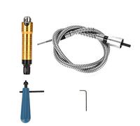 Taladro eléctrico Rotary Grinder Tool, 0.5-6.5 mm Chuck Handle 6mm Flexible Flex Shaft Fit Taladro eléctrico Rotary Grinder Tool