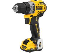 Taladro inalámbrico DeWALT 12V 2x2.0 Ah DCD701D2