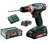 Taladro inalámbrico METABO BS 18 Quick 2x2,0 Li-Power, SC60 602217500