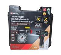 Taladro inalámbrico Parkside PBSA 12 X12V, bloqueo de husillo, LED, en caja (sin cargador ni batería)