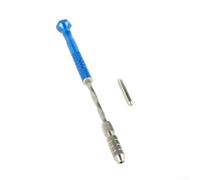 Taladro manual automático con cuerpo de aluminio y 10 brocas pequeñas surtidas de 0 5 a 3 0 mm para diversos materiales blandos (juego B)