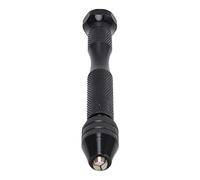 Taladro Manual de Herramienta de Alfiler Negro para Perforar Plástico, ámbar, Nogal - Taladro Manual Portátil con una Superficie Lisa, Sujetar Roble 0.3-3.4 Mm, Adecuado para Entusiastas Tradicionales