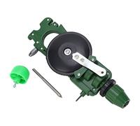 Taladro manual multifuncional, afilador de cuchillos y cortador de vidrio; taladro manual de ABS con mango para trabajos de carpintería, bricolaje y reparaciones al aire libre en