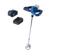Taladro mezclador bc-pmx100-x con bateria 4,0Ah y cargador IXES Scheppach