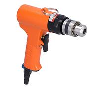 Taladro Neumático 3 / 8in, Pistola Reversible CCW CW, 10mm Perforación, 1400rpm, Herramienta de Aire Comprimido - Diseño de Rodamiento Potente, Velocidad Ajustable, Para Madera,