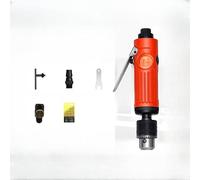 Taladro neumático de 3/8 pulgadas cuerpo naranja taladro de aire 3/8 | Construcción robusta de metal, acabado naranja, resistente al calor, diseño, larga vida útil