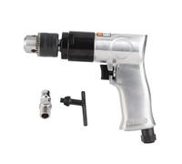 Taladro Neumático de Alta Velocidad de 3/8 "y 1700 RPM Herramienta de Perforación de Aire de Rotación Reversible para Perforación de Agujeros