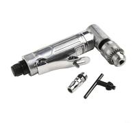 Taladro neumático de ángulo recto de 1/4 pulgadas NPT, taladro de aire de codo de 90 grados de alta velocidad 15000 RPM para espacios estrechos, herramienta de aire de baja vibración de carcasa de
