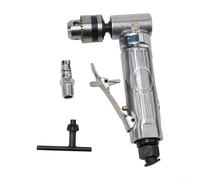 Taladro neumático de ángulo recto portabrocas de 1/4 pulgadas de alta velocidad 90° codo herramienta de aire con carcasa de aleación de escape de cola de baja vibración para perforación de espacios