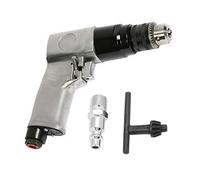 Taladro neumático neumático de alta velocidad de 3/8 pulgadas, 1800 rpm, herramienta neumática reversible con llave para perforación de agujeros