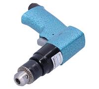 Taladro Neumático, Taladro Neumático de 3/8 pulg. Giratorio Reversible de Alta Velocidad para Herramientas Manuales de Perforación Neumática con Empuñadura de Pistola con Llave