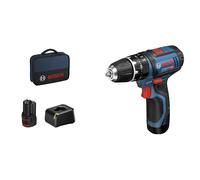 Bosch GSB 12V-15 Professional 1300 RPM Negro, Azul