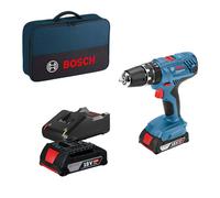 Taladro percutor 18v 2 baterías 2ah bosch