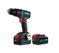 Taladro percutor 18v brushless 2 baterías 4ah erbauer