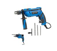 Taladro percutor 850 W, 3000 rpm, mango giratorio 360°, para hormigón, acero, madera