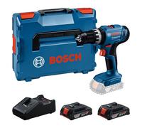 Taladro percutor a batería bosch 18v - 2 baterias - 2 baterías 2ah - gsb 18v 25
