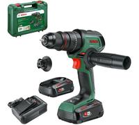 Bosch Taladro de percusión con batería AdvancedImpact 18V-80 QuickSnap (taladrar con percusión/atornillar; sist. 18V; Brushless; 82 Nm; portabrocas met. 13 mm; batería y cargador)