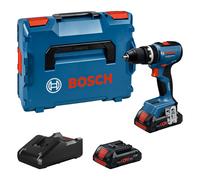 Taladro percutor a batería bosch professional 18v brushless - 2 baterias - gsb 18v 65