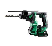 Taladro percutor a batería HIKOKI 12V sin escobillas 1,2 J SDS-plus con 2 modos para taladrar hormigón hasta Ø 18 mm DH12DDWHZ