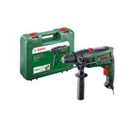 Bosch Taladro Percutor Eléctrico UniversalImpact 730, Taladrado de Precisión en Mampostería, Madera y Acero, Motor de 730 W, en Maletín de Transporte