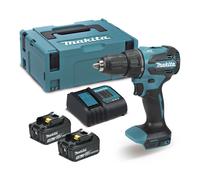 Taladro percutor brushless 18v 2 batería 3ah makita