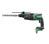 Taladro percutor cincelador a batería HIKOKI 36 V sin escobillas 3,2 J (SDS-plus) con 3 modos de trabajo para taladrar hormigón hasta Ø 28 mm DH36DPEW2Z