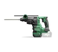 Taladro percutor cincelador a batería HIKOKI 36 V sin escobillas 3,2 J (SDS-plus) con 3 modos de trabajo para taladrar hormigón hasta Ø 28 mm DH3628DAW2Z