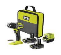 Taladro percutor compacto sin escobillas 60Nm 18V ONE+™ HP (2x 2.0Ah)