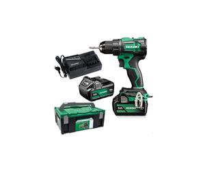 Taladro percutor con bateria Hikoki DV18DEWFZ - 18V - 70 Nm - baterías 5Ah y cargador