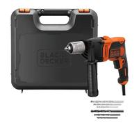 Taladro percutor con cable Black & Decker BEH850K-QS 850 W 13 mm