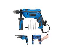 Taladro percutor con mango giratorio 360°, 850 W, 3000 rpm para hormigón, acero, madera