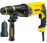 DeWalt - D25144K - Martillo perforador SDS-Plus, 900 W, 3 J, mandril intercambiable, iluminación led, protección para sobrecarga, caja de plastico