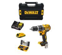 Taladro Percutor DeWALT DCD796D1T (1 x 2,0 Ah + DCB107 + TSTAK II) + Juego de 40 puntas
