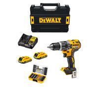 Taladro Percutor DeWALT DCD796D2T (2 x 2,0 Ah + DCB107 + TSTAK II) + Juego de 40 puntas