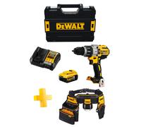 Taladro Percutor DeWALT DCD996P1T (1 x 5,0 Ah + DCB1104 + TSTAK II) + Cinturón porta-herramientas DWST1-75552